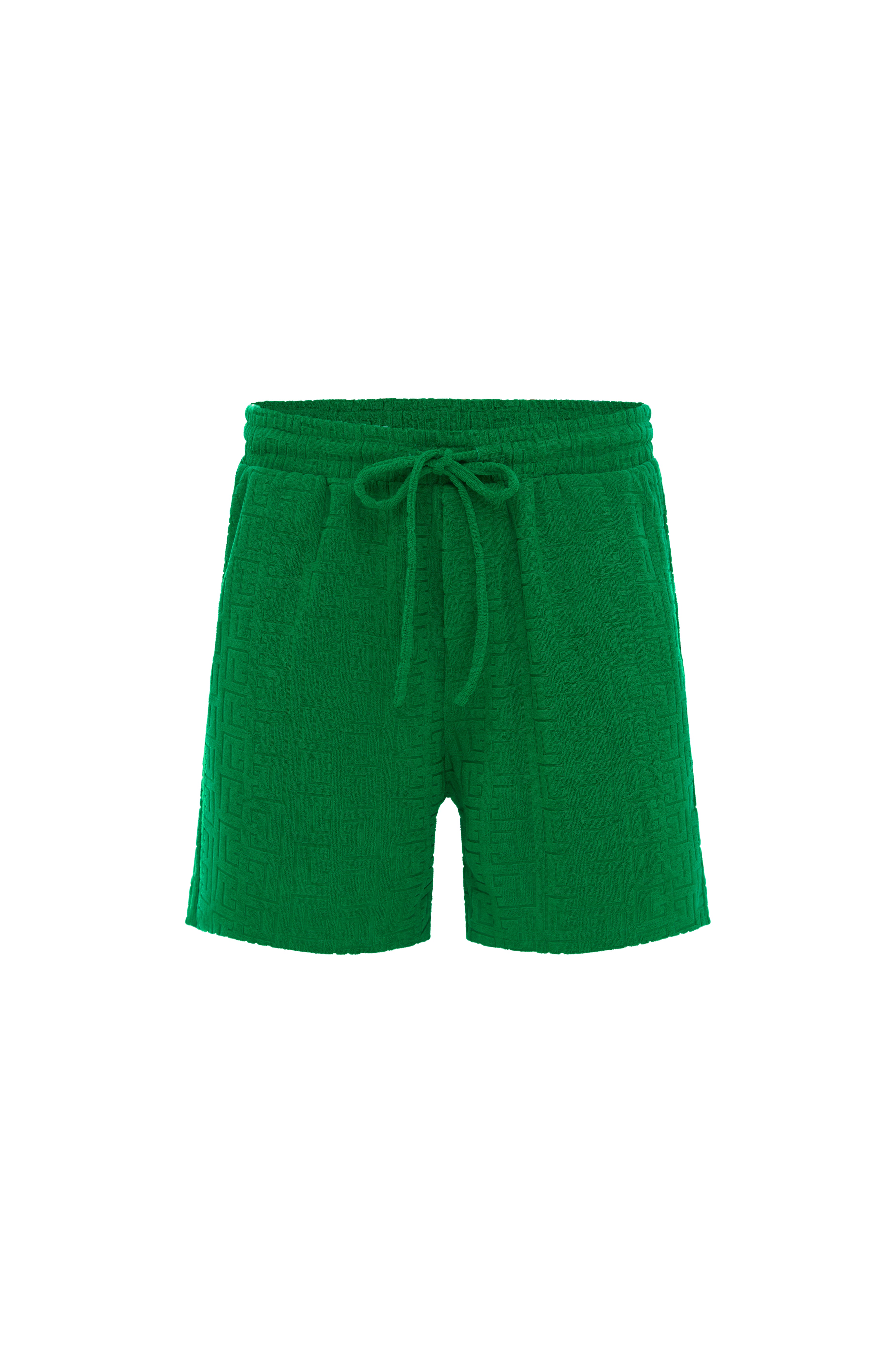 Selling green shorts