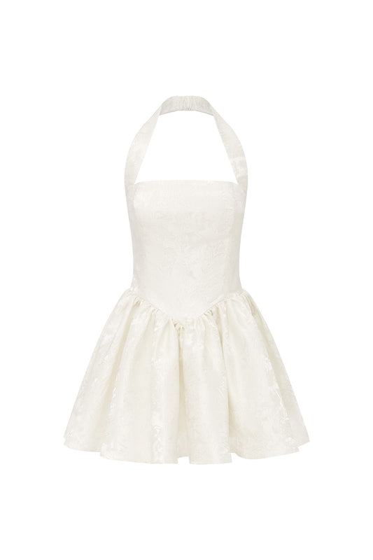 SABINE MINI DRESS - IVORY