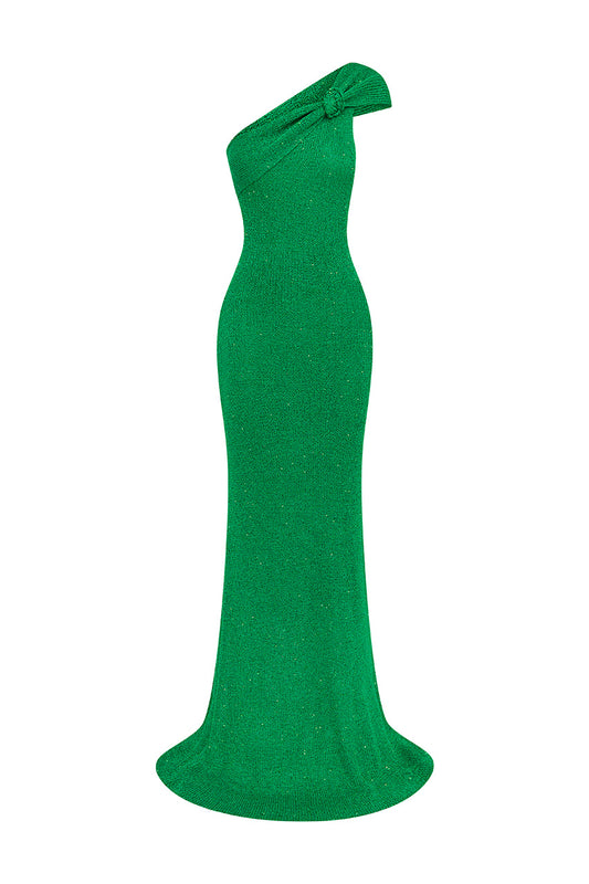 SILVIA MAXI DRESS - EMERALD