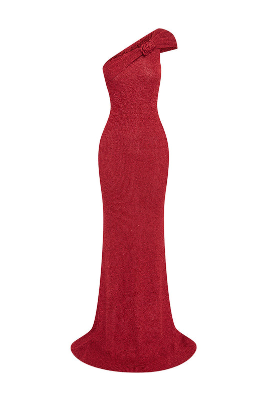 SILVIA MAXI DRESS - RED