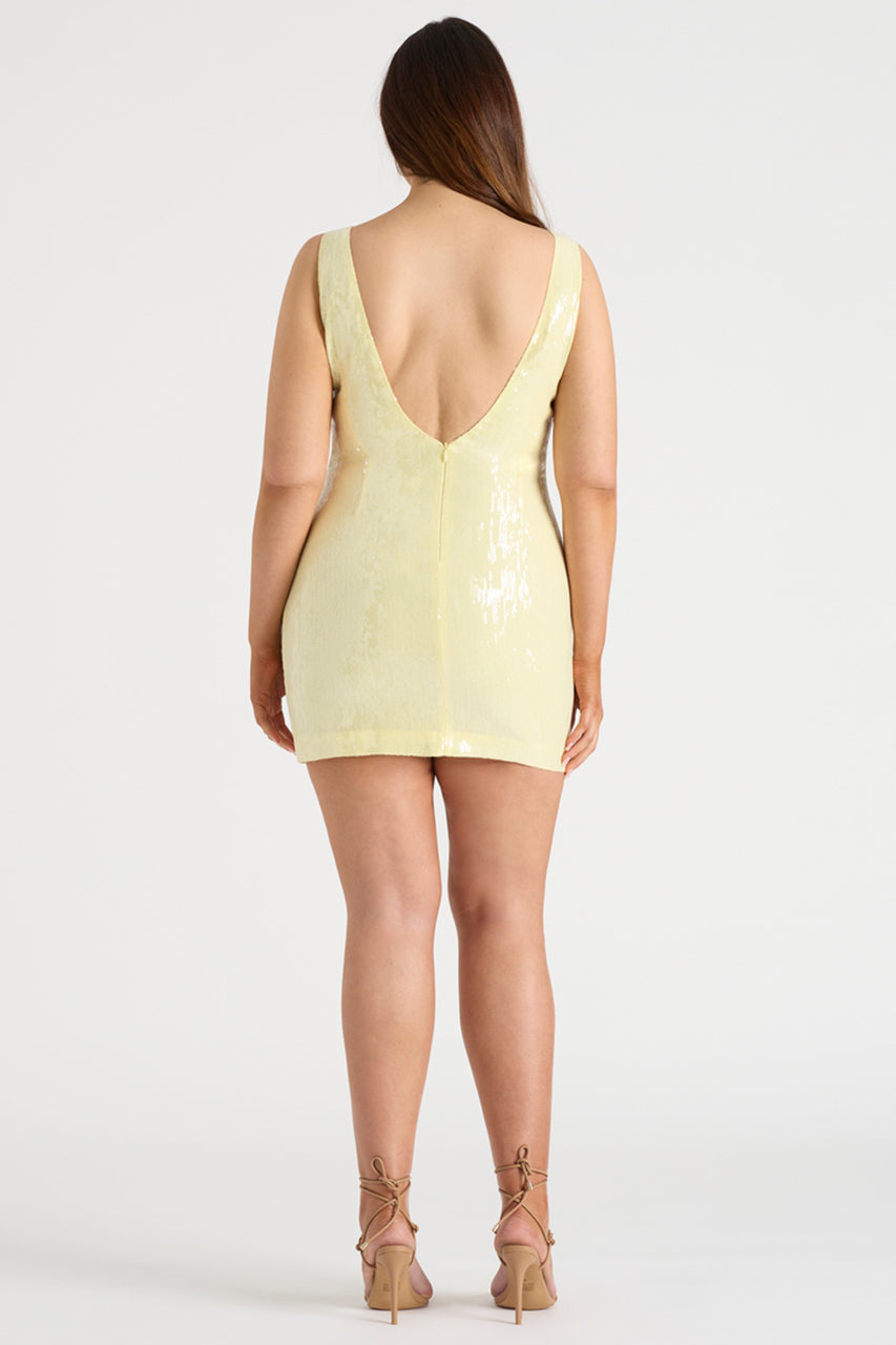 Plus Size Vinyl Mini Dress