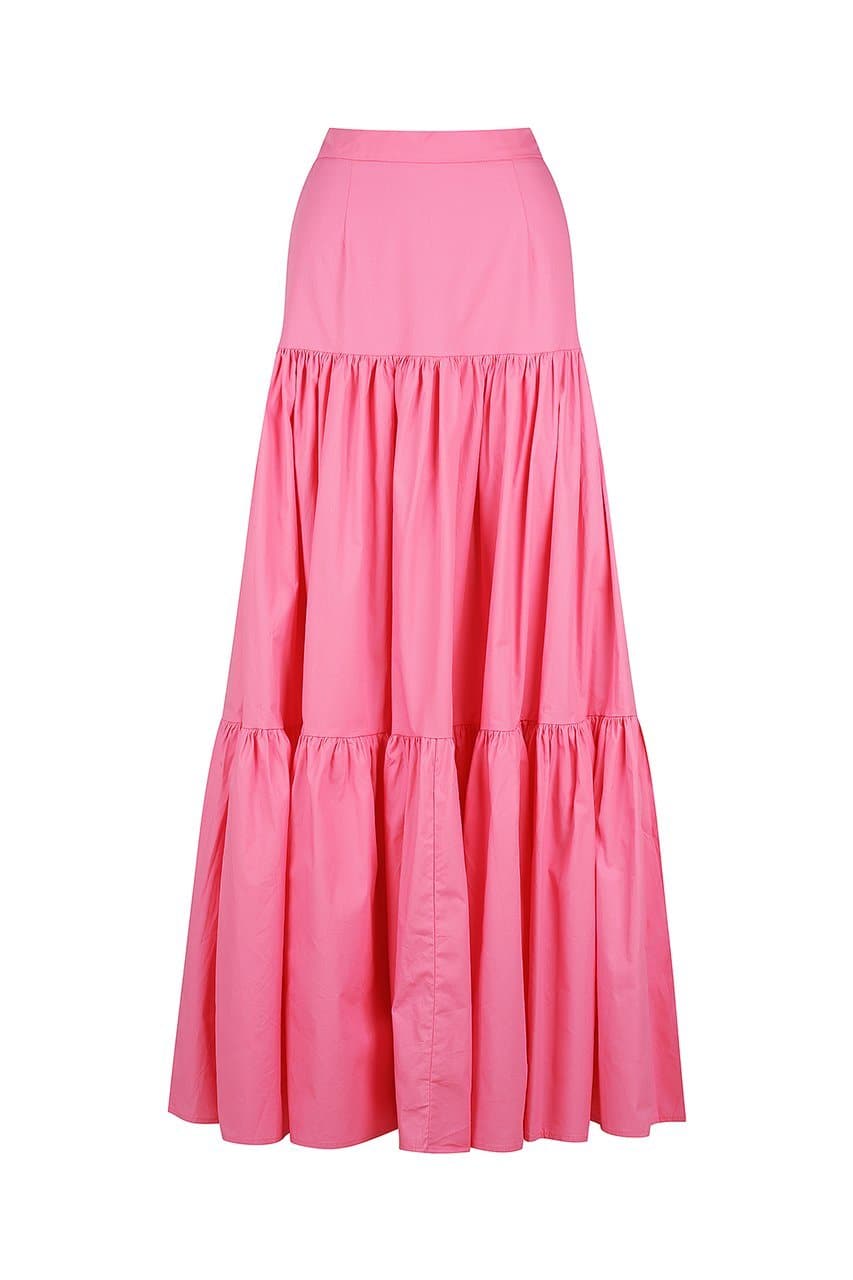 Ayla Maxi Skirt - Pink – us.runawaythelabel.com